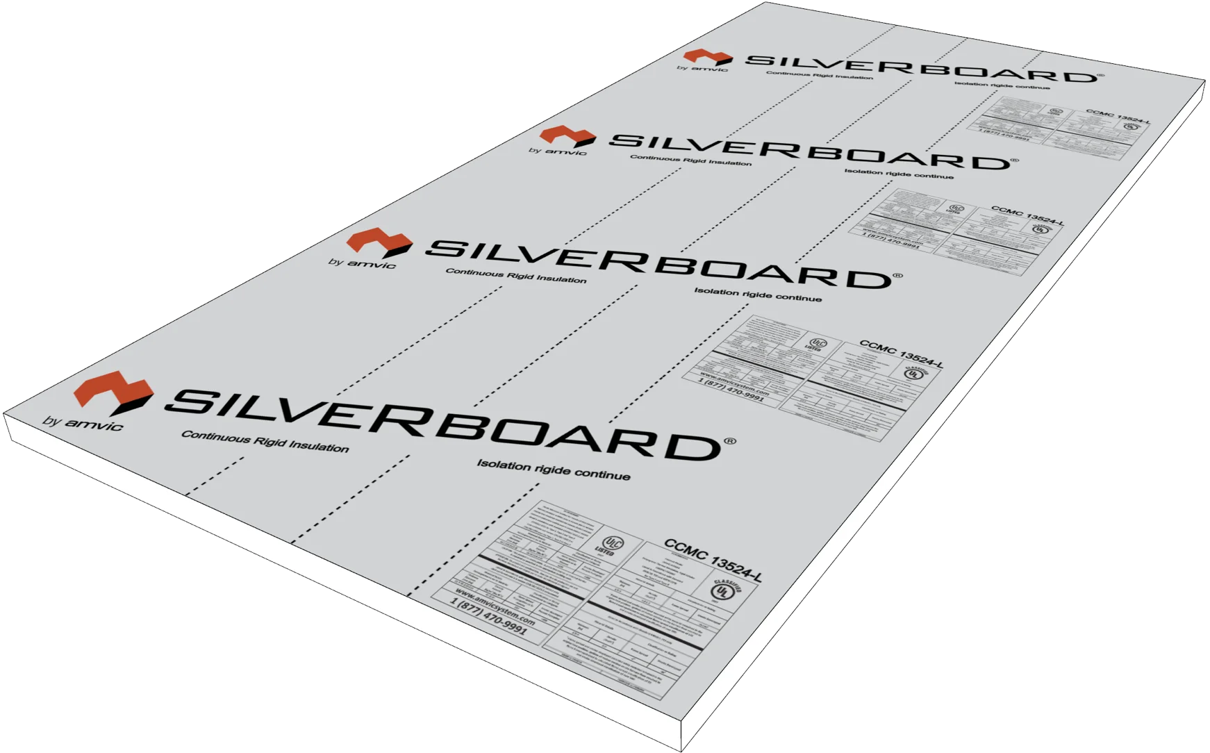 High-Density SilveRboard: Reflective Insulation